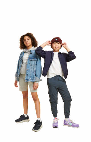 boy and girl fashion models posing for photo wearing hoodie